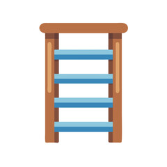  Sturdy Loft Ladder Design for Access © Xihan