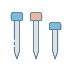  Creative Nail Icon Artwork Representation