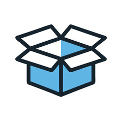  Stylish Open Box Graphic Illustration