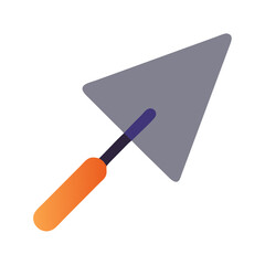  Modern Pointing Trowel Icon Artwork