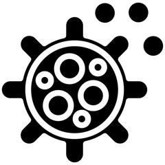 Obraz premium Cancer Cells Icon