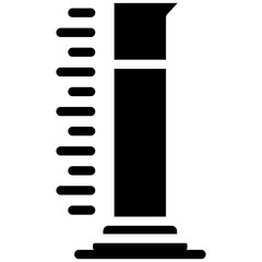 Graduated Cylinder Icon