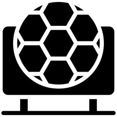 Fototapeta premium Live Sports Icon