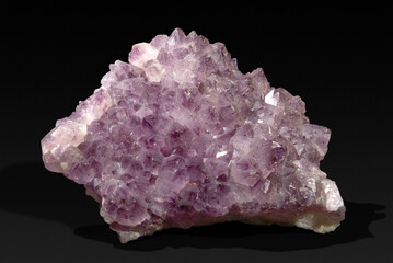 Mineral Quartz, Varient Amethyst, Wheal Remfry Pit, St.Dennis, Cornwall, England