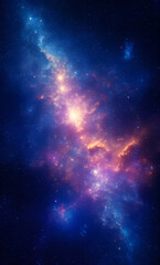 Obraz premium magical view of space