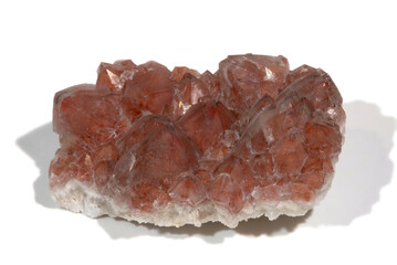 Mineral Quartz, Varient Rose quartz, Virginia Pit, St.Stephen, Cornwall, England