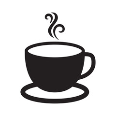 Drink icon. Cup icon. Coffee or tea cup icon. 