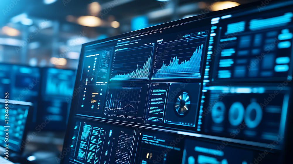 Poster an ai driven predictive analytics system forecasting consumer demand and helping businesses adjust p