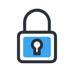  Lock Symbol for Protection Measures