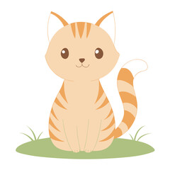 Adobe Illustrator Artwork of cartoon cat