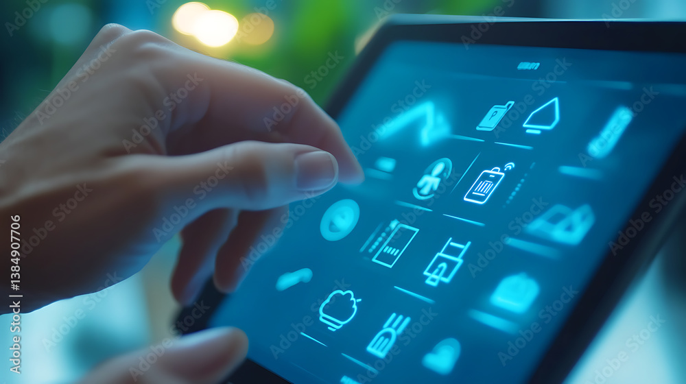 Poster an ai driven smart home system learning user preferences and automatically adjusting lighting, tempe