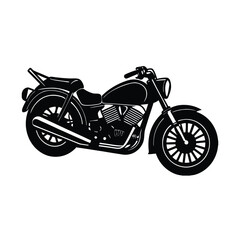 Obraz premium vector illustration of a motorcycle