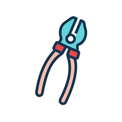 wire-cutter-flat-icon