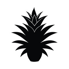 Potted Plant Silhouette.