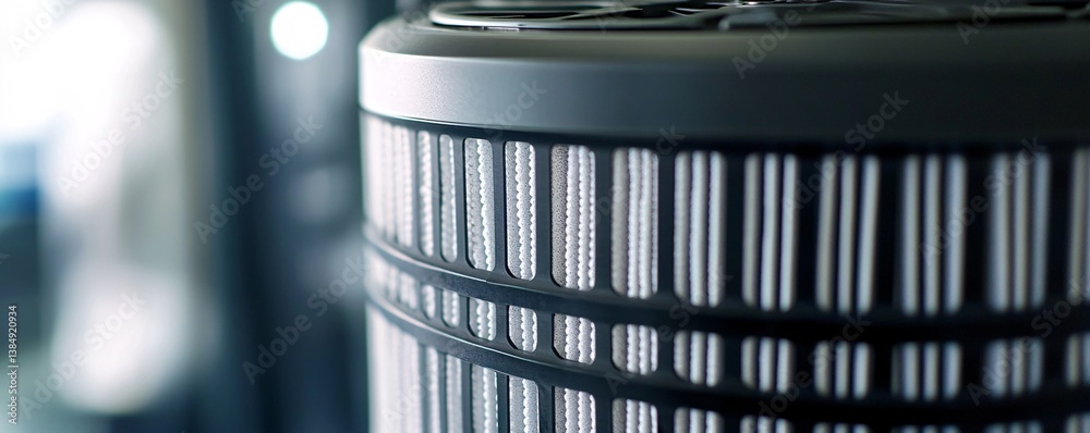 Poster modern server equipment cooling system using heat exchanger technology