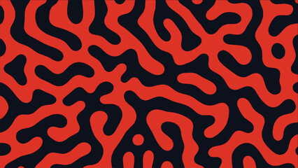 Abstract turing pattern lines seamless texture wallpaper fabric diffusion noodle background EPS 10