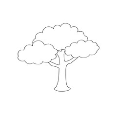 cartoon tree