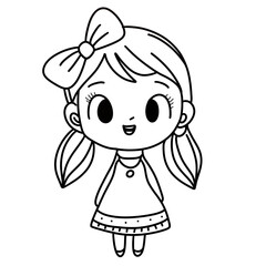Sweetie Line Art 