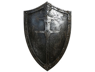 medieval shield dark ages knight shield on Transparent Background 