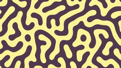 Abstract turing pattern lines seamless texture wallpaper fabric diffusion noodle background EPS 10