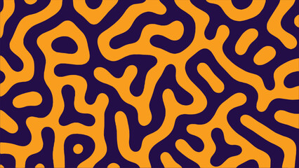 Abstract turing pattern lines seamless texture wallpaper fabric diffusion noodle background EPS 10
