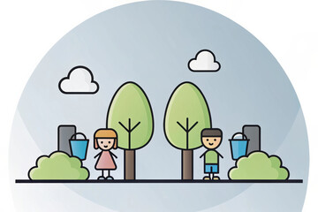 Sustainability Sustainability is essential for cleaner environment where children engage in eco friendly activities