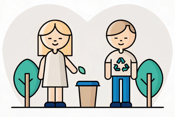 Sustainability Sustainability is essential for better future as these children promote recycling and environmental care