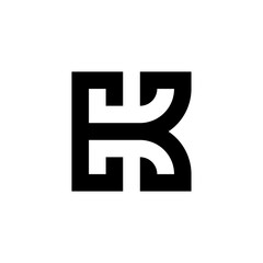 letter K logo