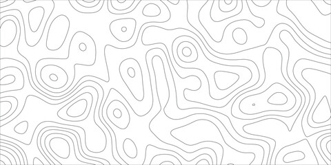 Abstract line background featuring a seamless topographic-style contour map

