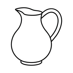 clay water pitcher