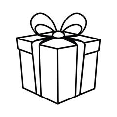 gift box isolated on white background