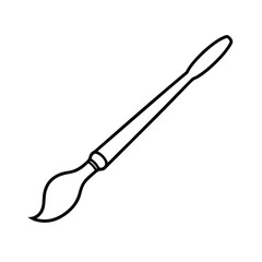paintbrush for alpona or mask