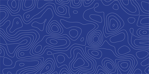 Complex abstract pattern mimicking elevation lines in seamless contour style

