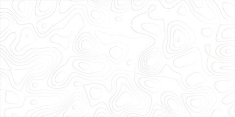 Artistic elevation map pattern with fluid contour lines in a seamless layout

