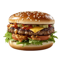Perfectly Grilled Beef on transparent background