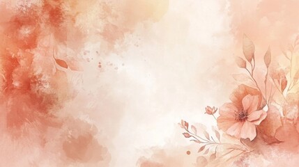 Lively watercolor floral artwork featuring poppies, perfect for nature-themed decor and stationery