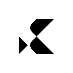 letter K logo