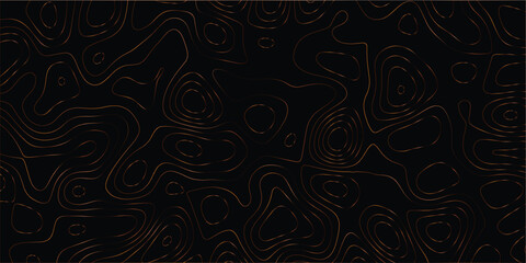 Fluid line art background with abstract topographic curves in seamless artistic flow

