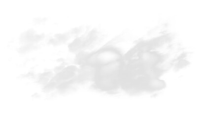 Isolated White Cloud 