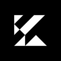 letter K logo