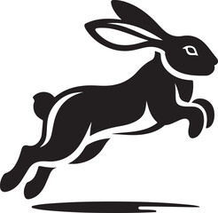 Rabbit logo vector
