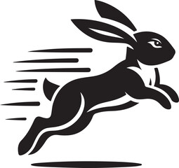 Rabbit logo vector