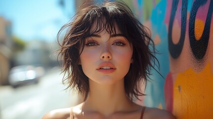 portrait of a young woman