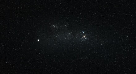 Obraz premium Distant Stellar Echoes AI Generated