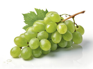 bunch of green grapes generative ai