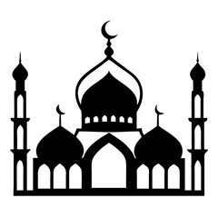 mosque silhouette