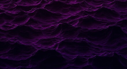 Obraz premium Midnight Tide AI Generated