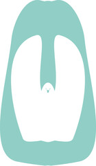 Glossy Abstract Vector Icon with Smooth Gradient and Clean Design – Perfect for UI Elements, Branding, and Creative Visual Projects