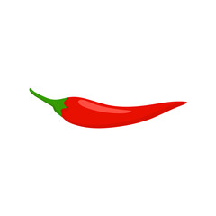 Red hot chili pepper illustration 