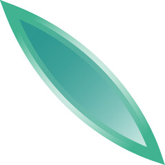 Abstract Vector Shape with Glossy Finish – Multipurpose Modern Icon for Creative Projects and Digital Design